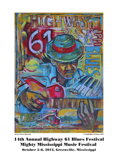 14th Annual Highway 61 Blues Poster