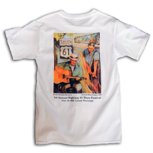 1st Annual Highway 61 Blues Festival tshirt