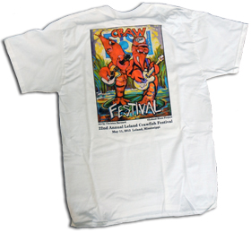 2010 Crawfish Festival T-shirt